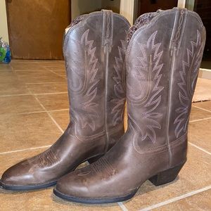 ARIAT Women’s Cowboy Boots Size 7.5 BROWN